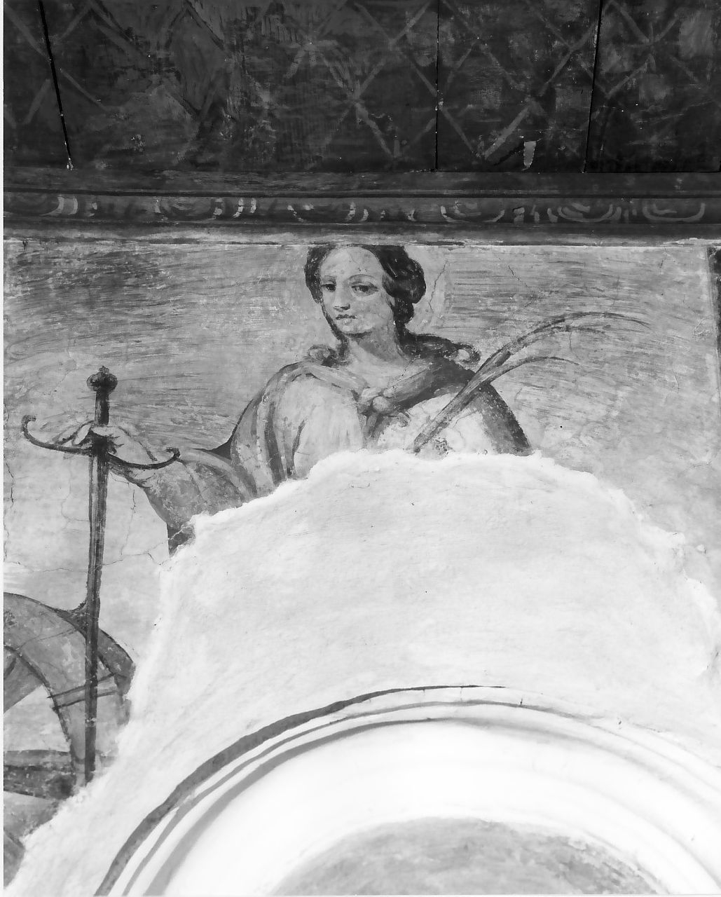 Santa Caterina d'Alessandria (dipinto, opera isolata) - bottega calabrese (seconda metà sec. XVII)