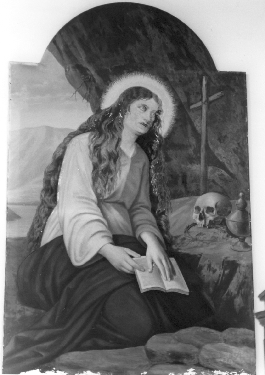 Santa Maria Maddalena (dipinto, opera isolata) di Mazzullo Domenico (sec. XX)