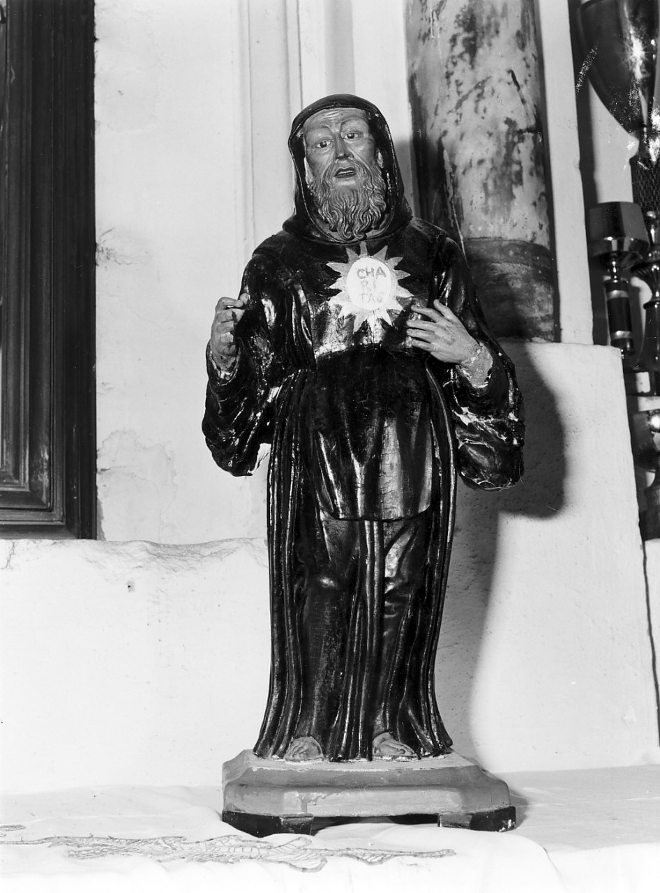 San Francesco di Paola (statua, opera isolata) - bottega calabrese (fine/inizio secc. XVIII/ XIX)