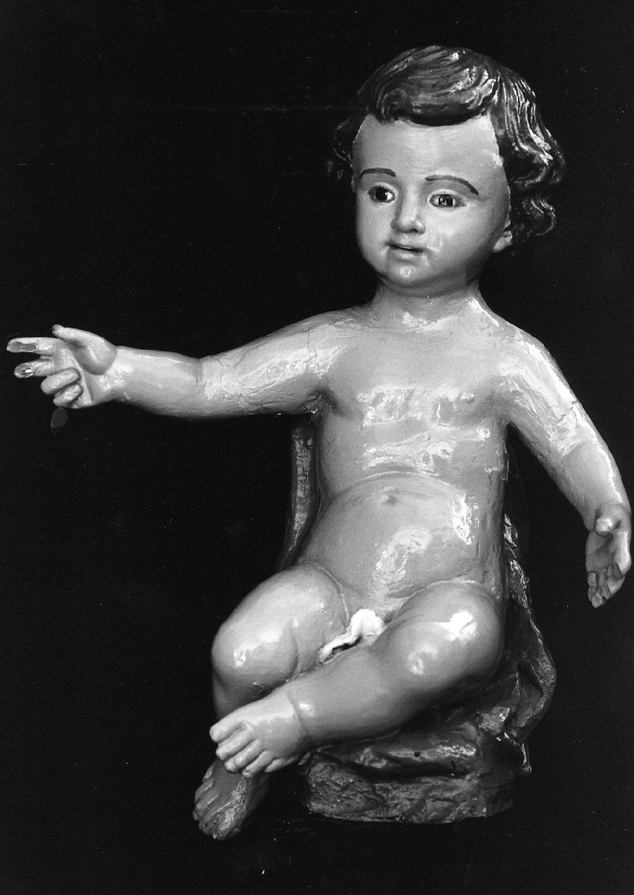 Gesù Bambino (statua, opera isolata) - bottega Italia meridionale (sec. XIX)