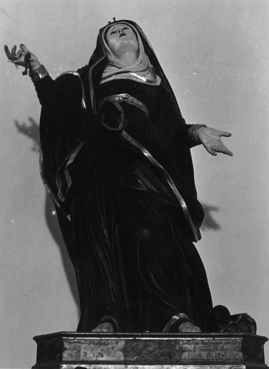 Madonna Addolorata (statua, opera isolata) di Rigio Raffaele (sec. XIX)