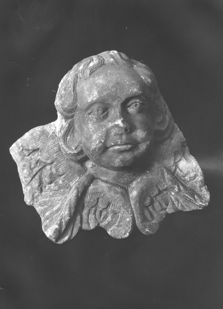 cherubino (scultura, frammento) - bottega calabrese (sec. XVIII)