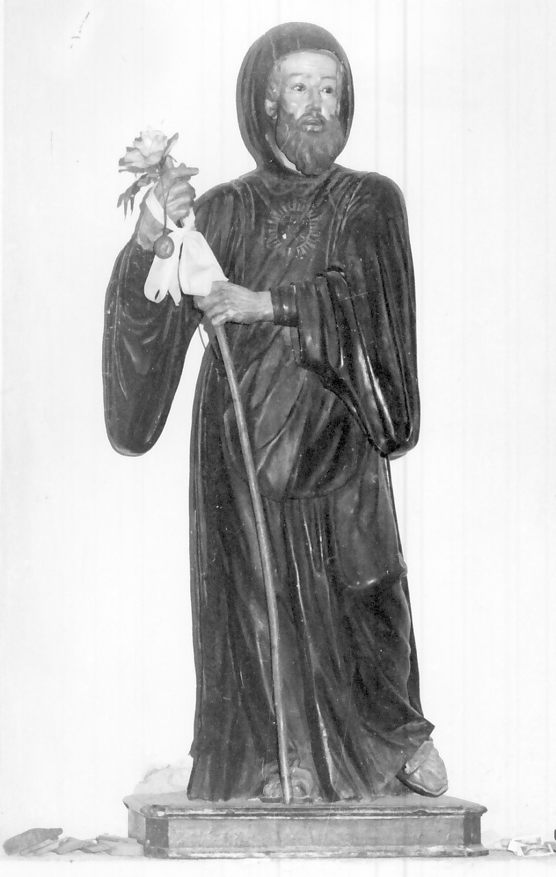 San Francesco di Paola (statua, opera isolata) - bottega calabrese (sec. XVIII)