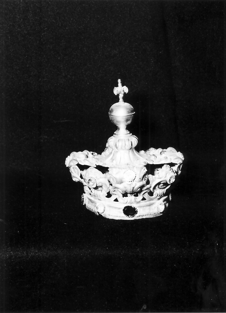 corona da statua, opera isolata - bottega italiana (sec. XX)