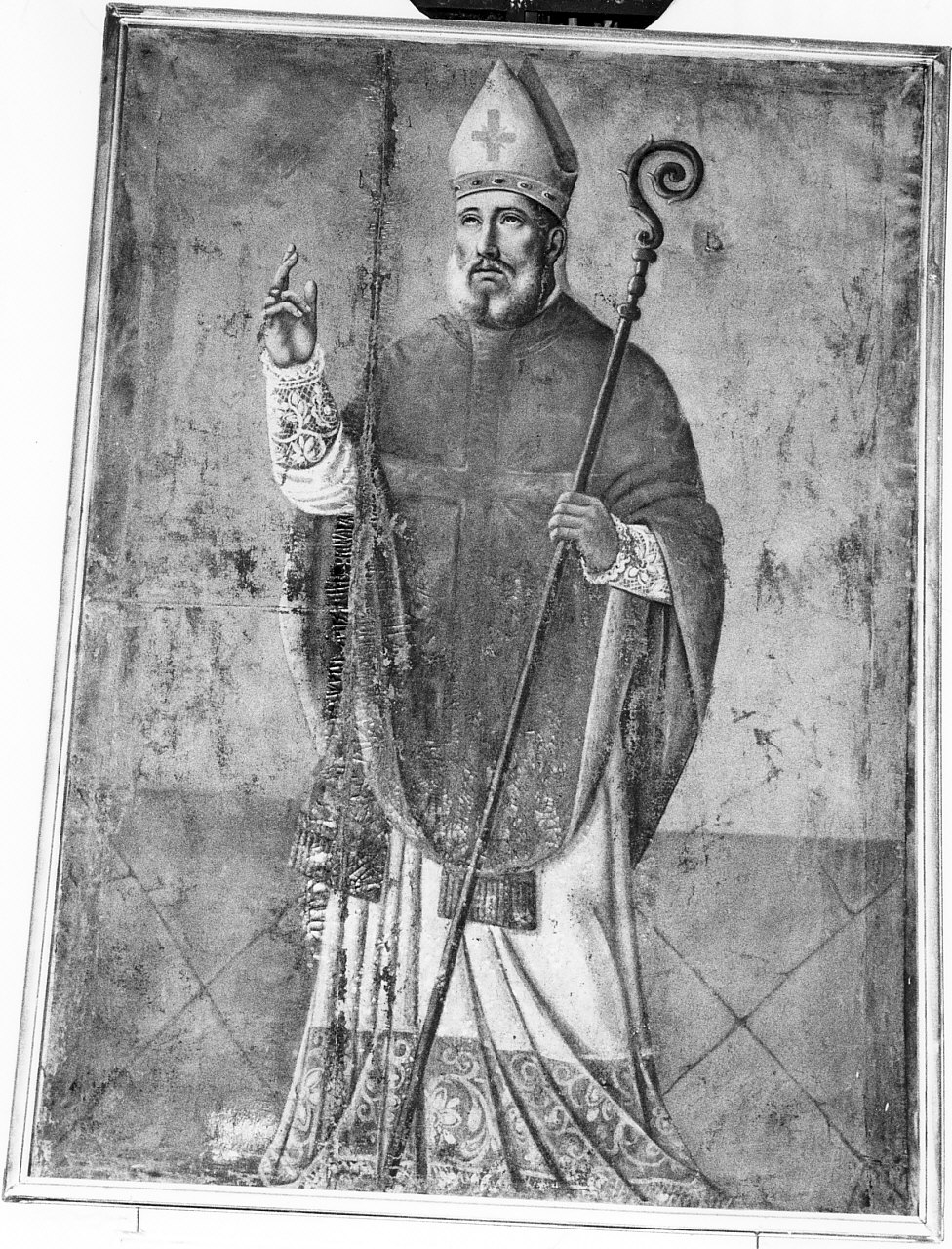 San Nicola di Mira (dipinto, opera isolata) - ambito calabrese (sec. XIX)