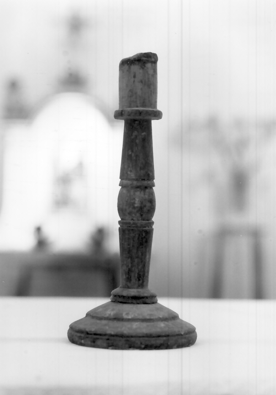 candelabro, serie - bottega calabrese (sec. XIX)