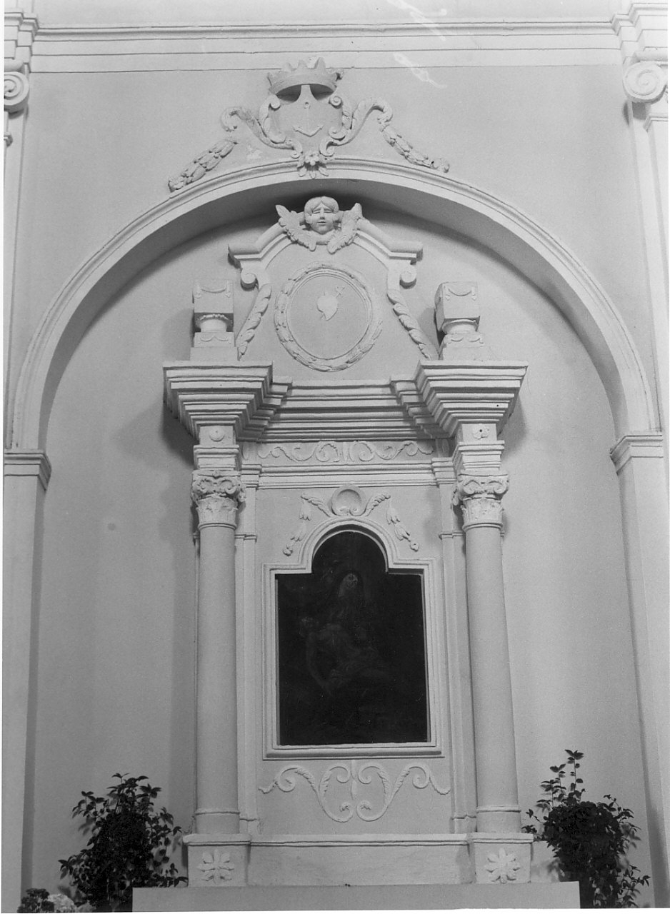 mostra d'altare, opera isolata - bottega calabrese (sec. XIX)