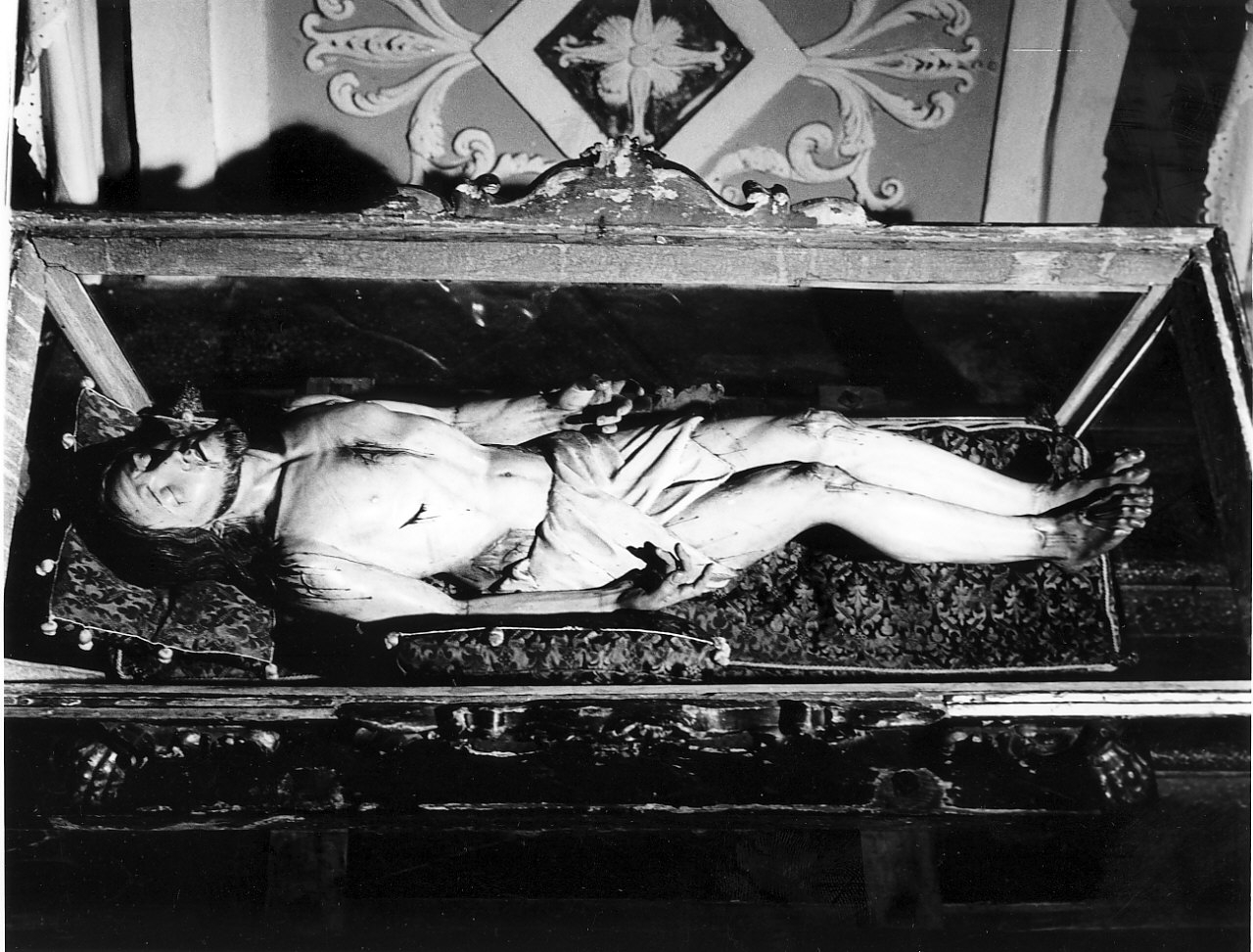 Cristo morto (statua) - bottega calabrese (sec. XIX)