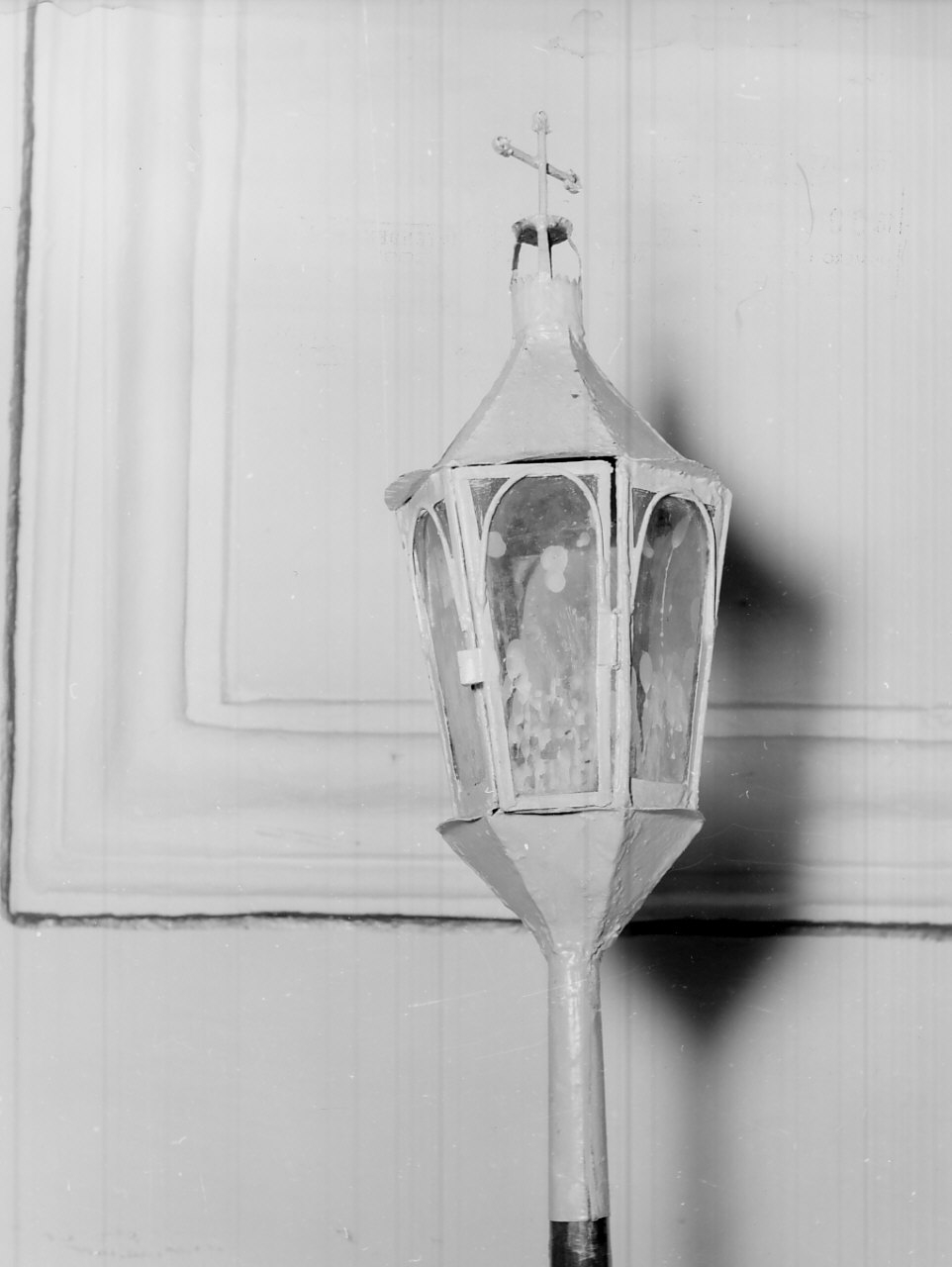 lanterna processionale, serie - bottega calabrese (sec. XX)