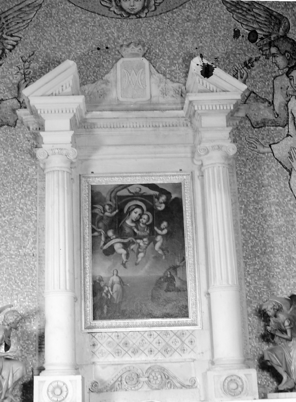mostra d'altare, opera isolata - bottega Italia meridionale (sec. XIX)