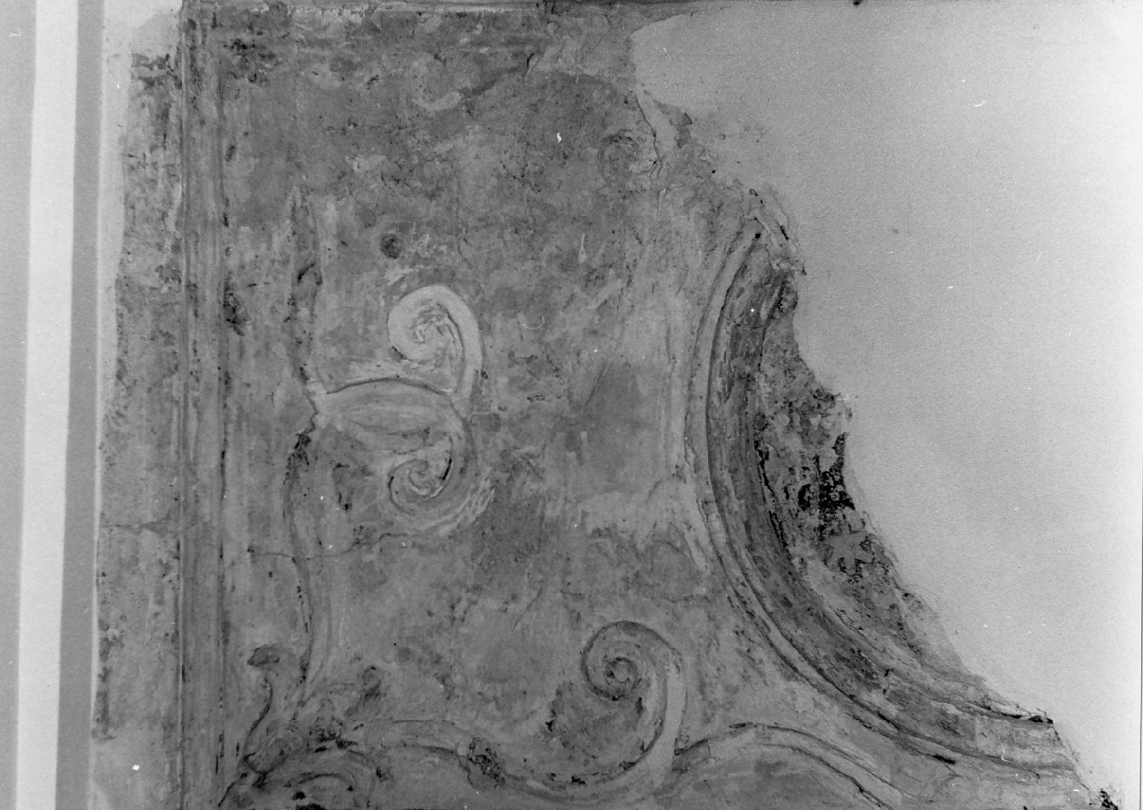 paliotto, frammento - bottega calabrese (fine/inizio secc. XVII/ XVIII)