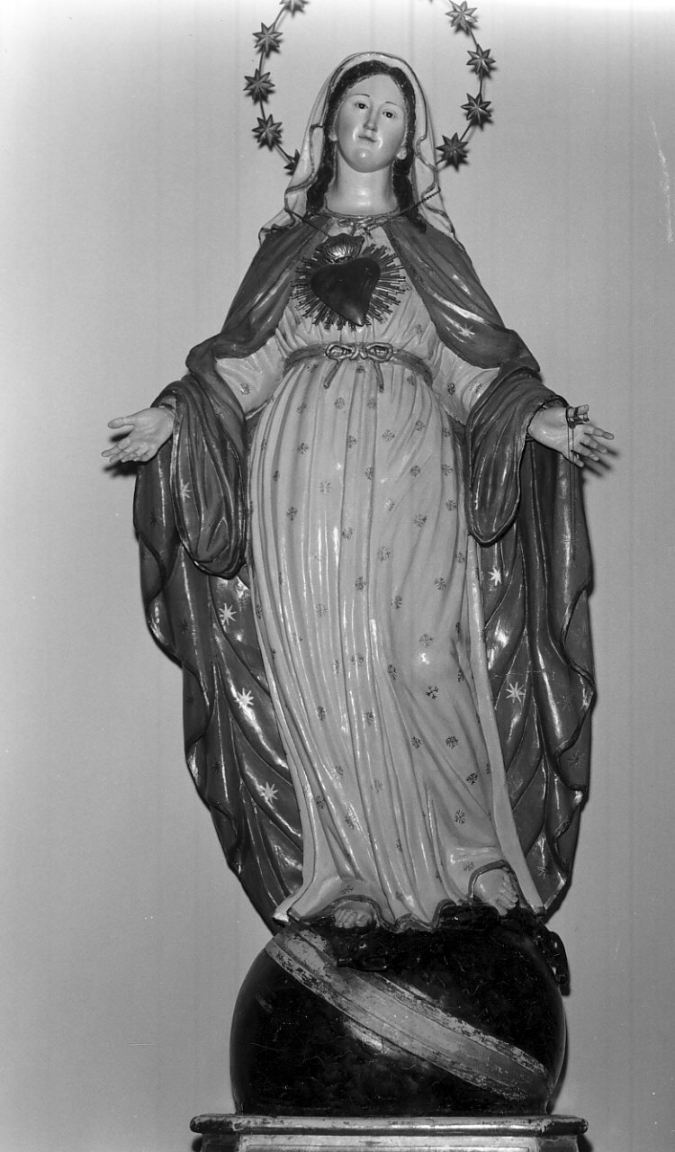 Madonna Immacolata (statua, opera isolata) - bottega calabrese (sec. XIX)