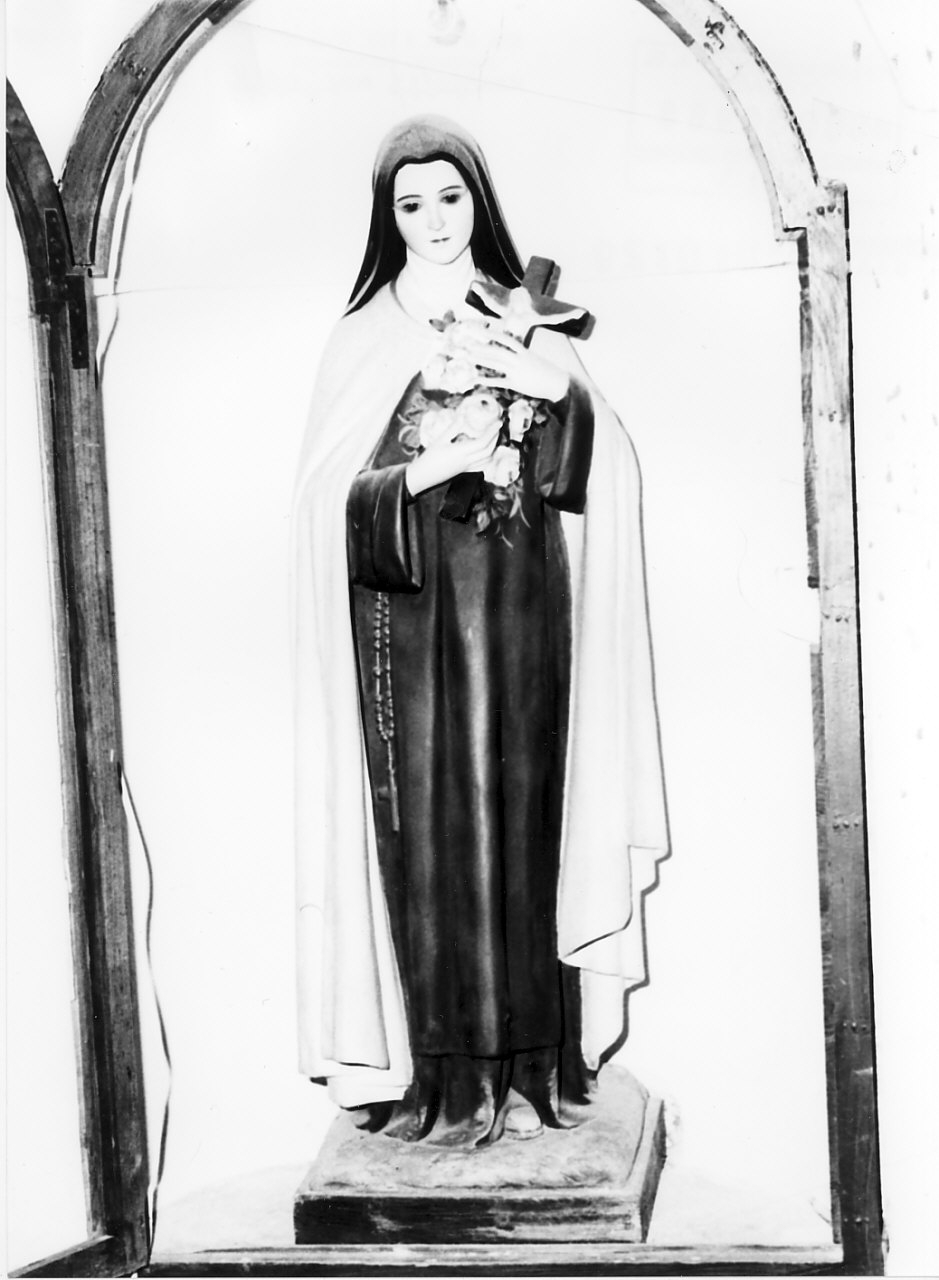 Santa Teresa (statua, opera isolata) - bottega Italia meridionale (sec. XIX, sec. XX)