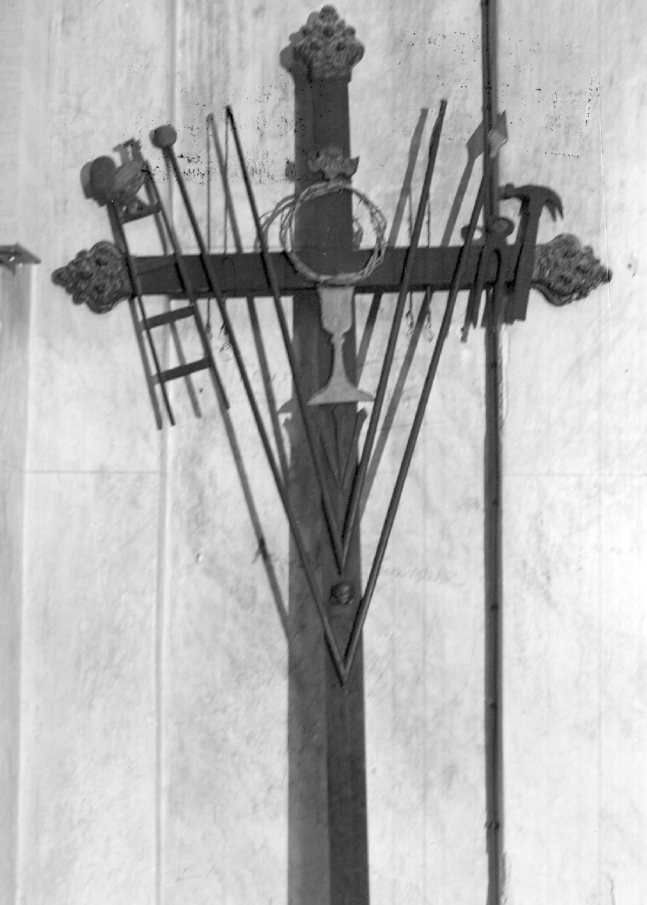 croce penitenziale, opera isolata - bottega calabrese (sec. XIX)