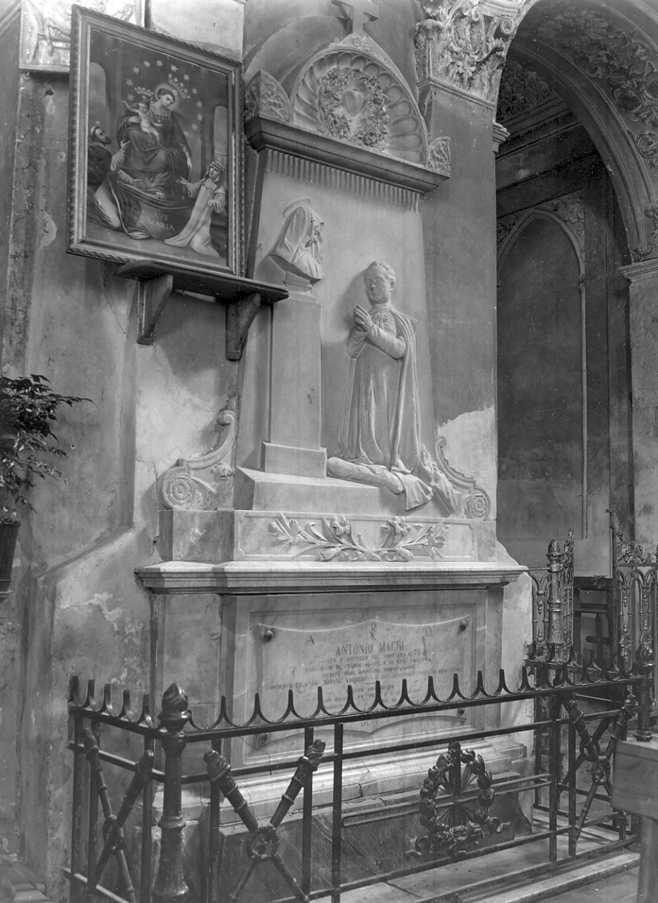 monumento funebre, opera isolata - bottega calabrese (sec. XX)