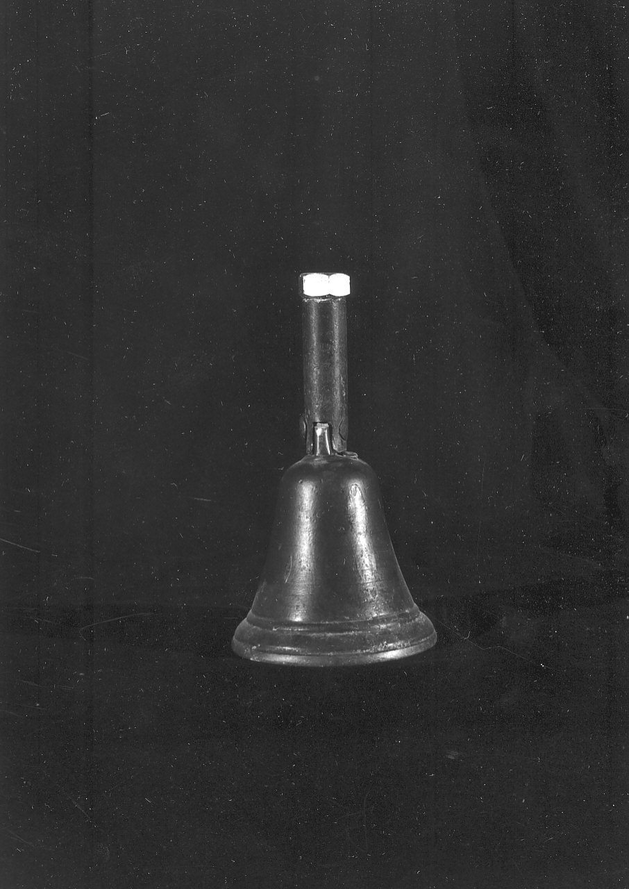 campanello d'altare, opera isolata - bottega calabrese (sec. XIX)