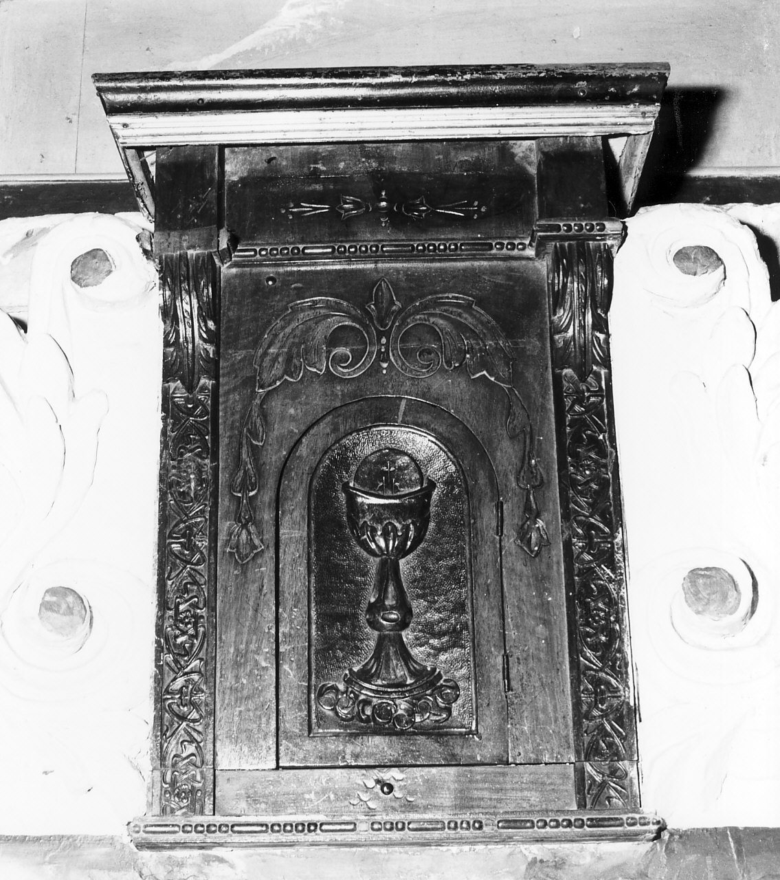 tabernacolo, opera isolata - bottega calabrese (inizio sec. XIX)