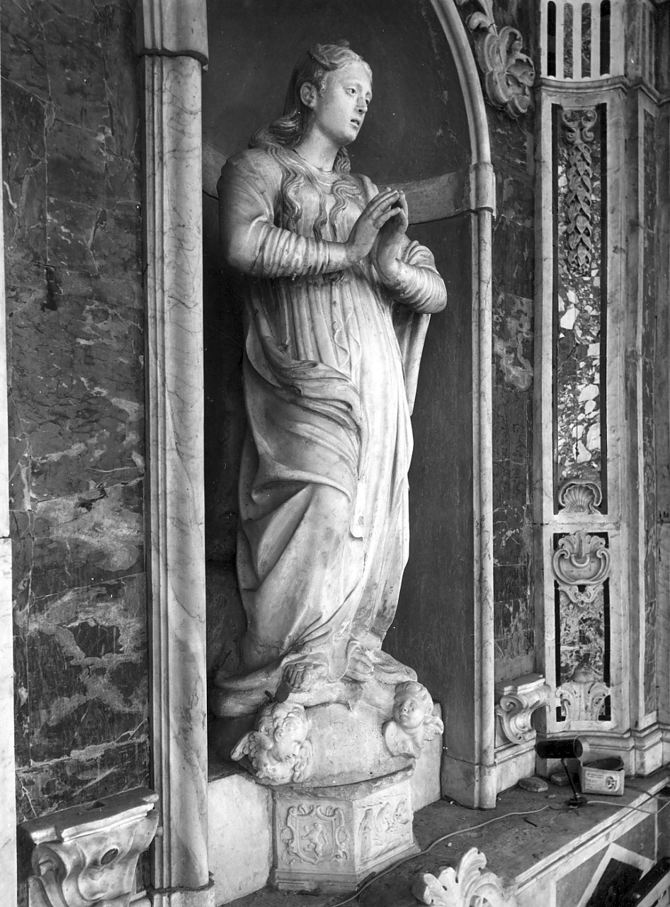 Madonna Immacolata (statua, opera isolata) - bottega siciliana (fine sec. XVI)