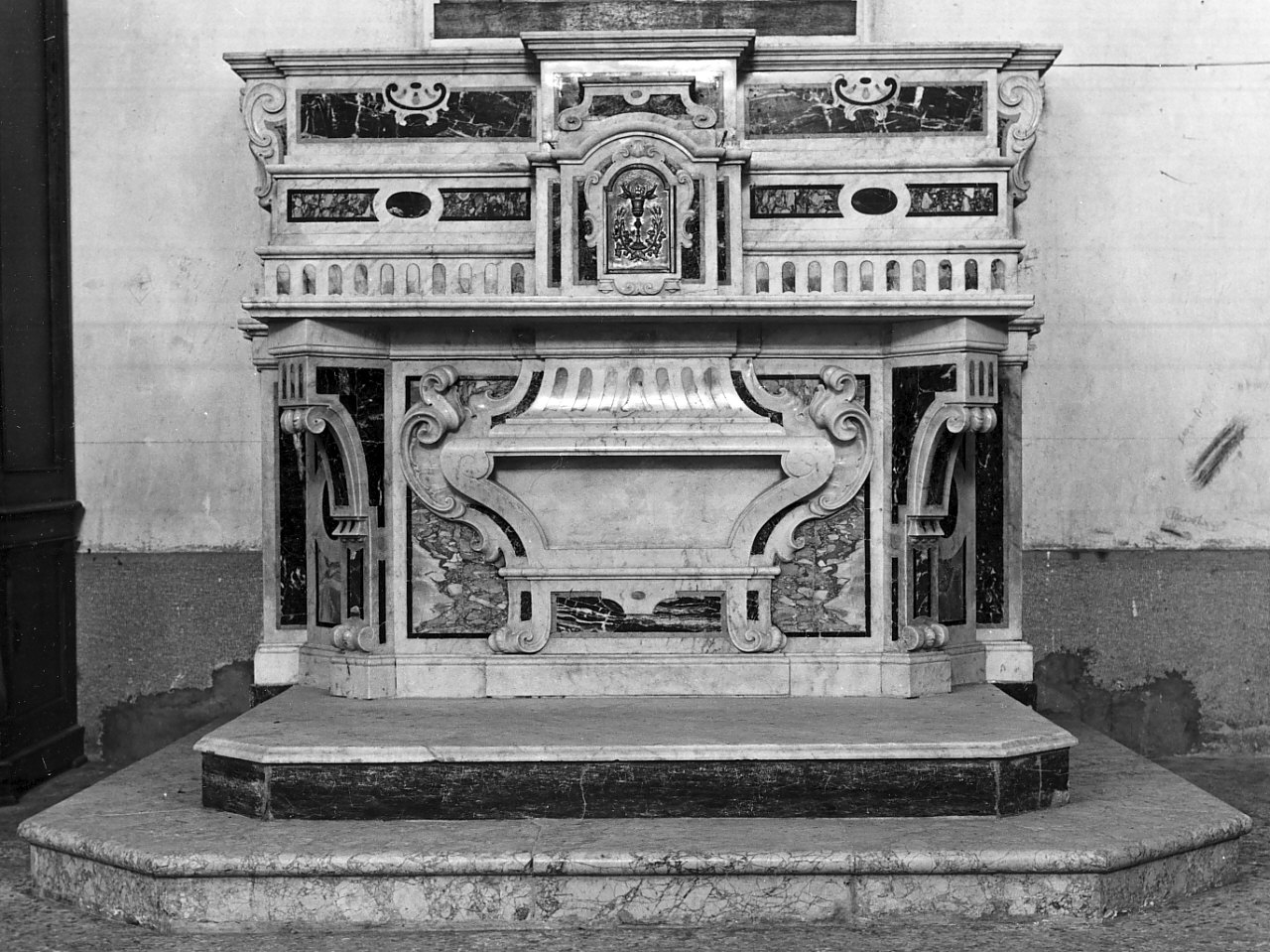 altare - bottega serrese (sec. XVIII)