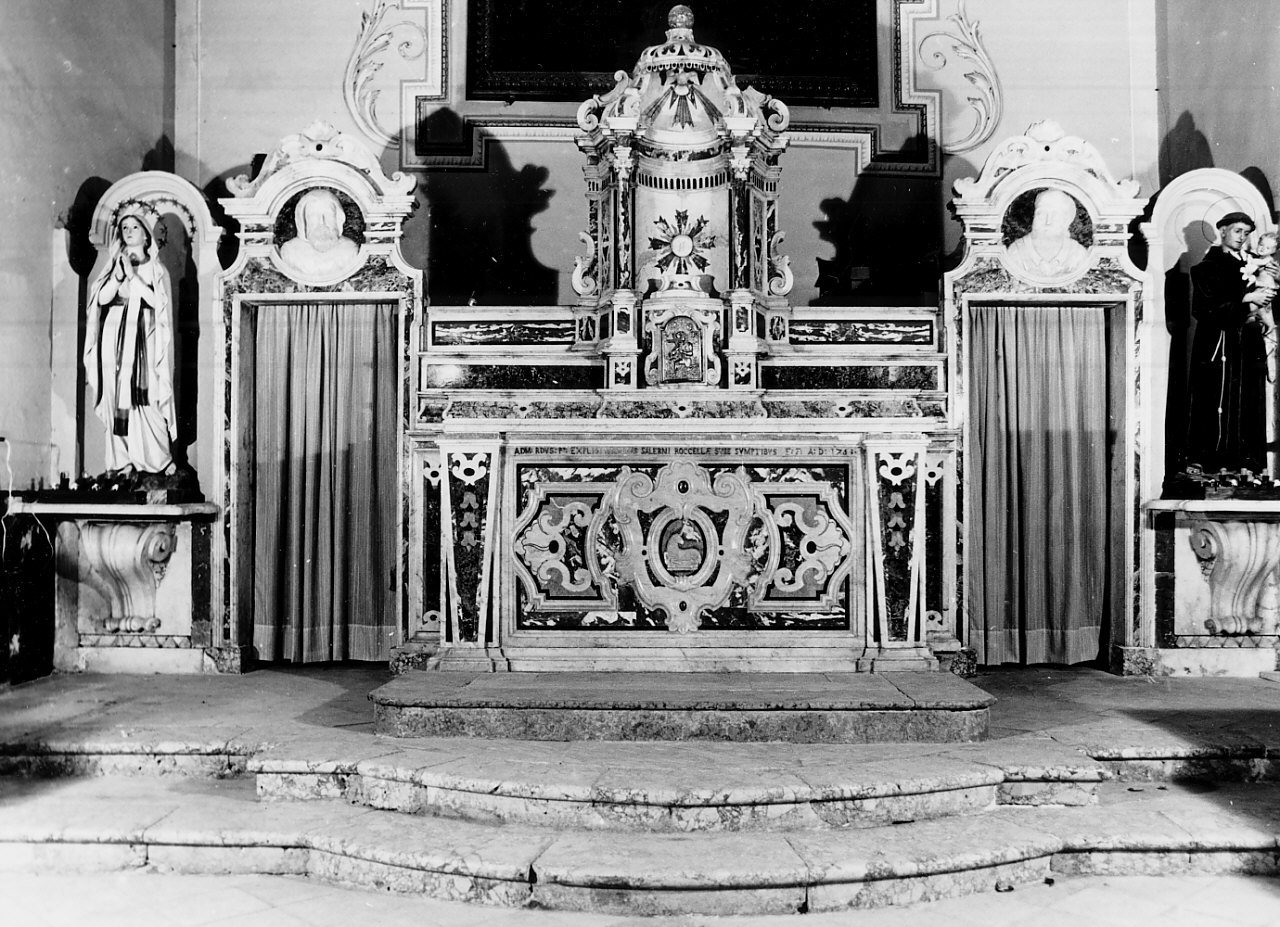 altare - bottega serrese (sec. XVIII)