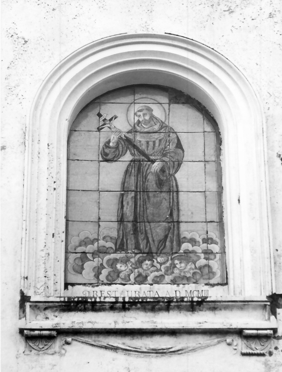 San Francesco d'Assisi (dipinto, opera isolata) - bottega calabrese (sec. XIX)