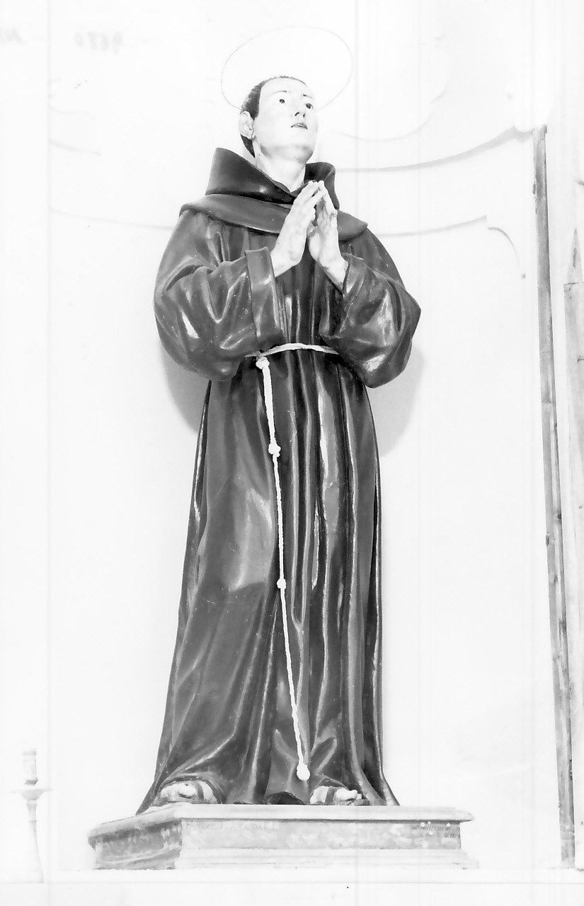 San Vincenzo dè Paoli (statua, opera isolata) di Grenga D. Antonio (sec. XVIII)