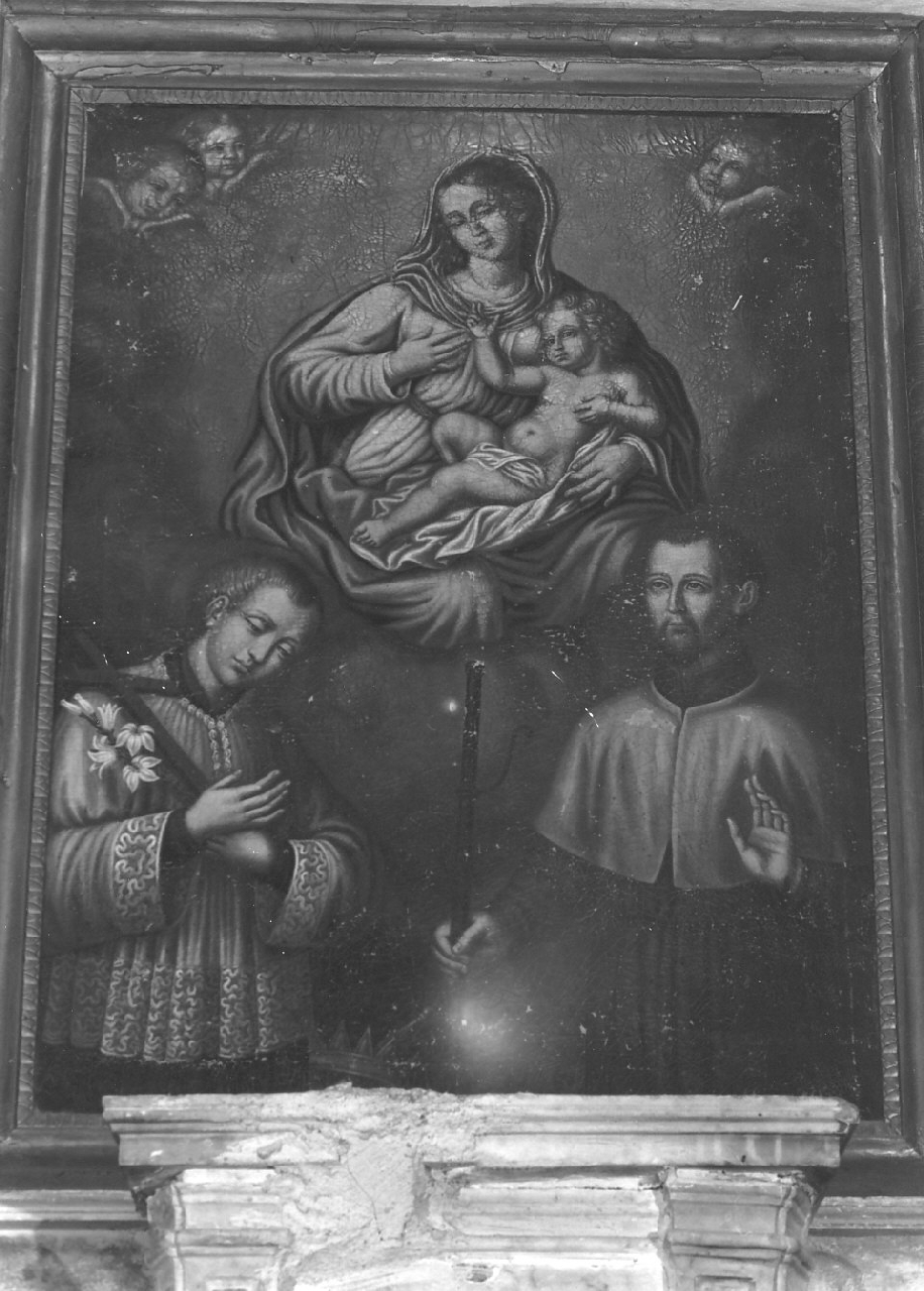 Madonna con Bambino e Santi (dipinto, opera isolata) - bottega Italia meridionale (sec. XVIII)
