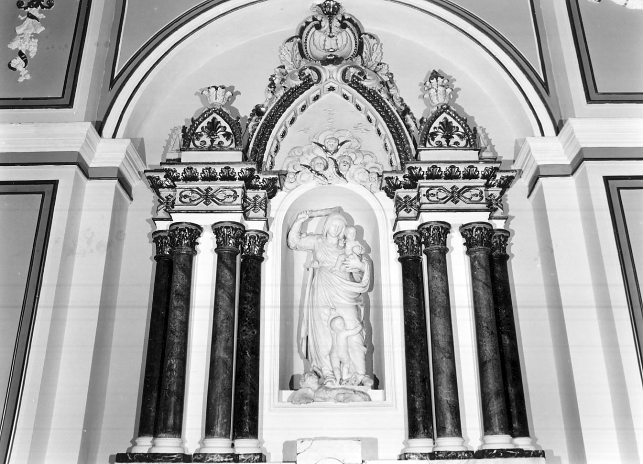 mostra d'altare - bottega Italia meridionale (fine/inizio secc. XVIII/ XIX)
