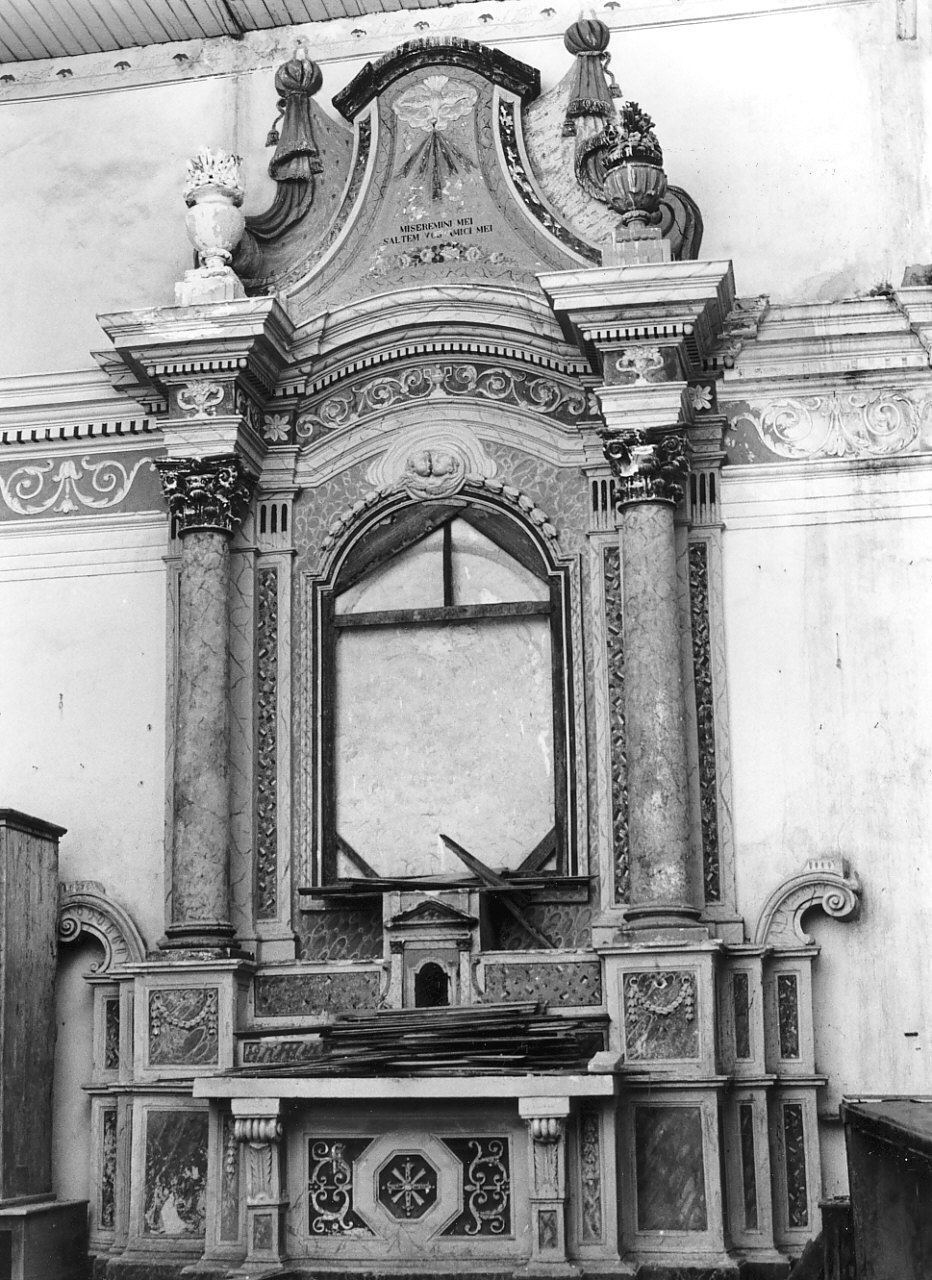 altare, opera isolata - bottega calabrese (prima metà sec. XIX)