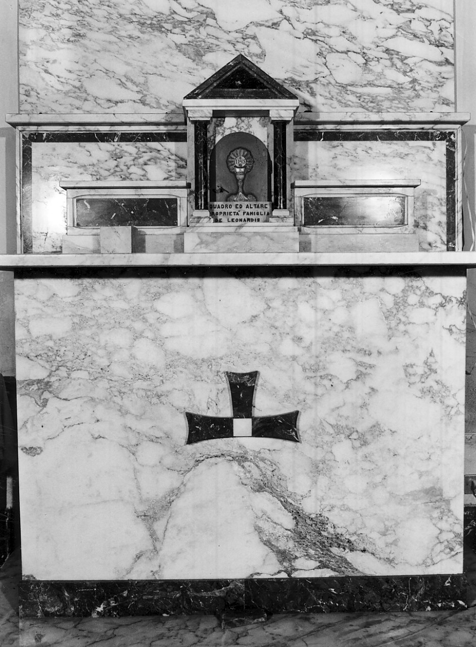 altare, opera isolata - bottega calabrese (sec. XX)