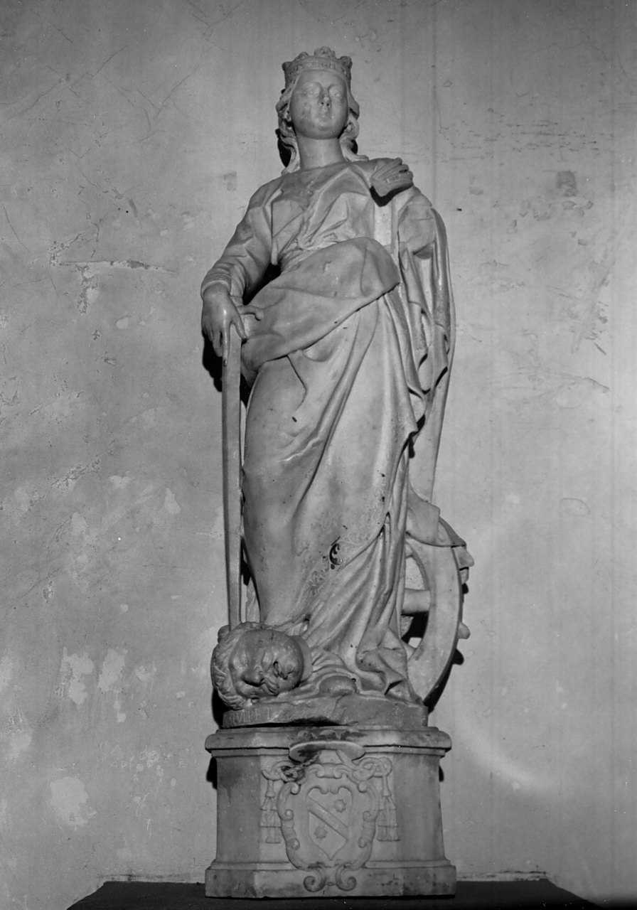 Santa Caterina d'Alessandria (statua) di Greco Paolo (sec. XVIII)