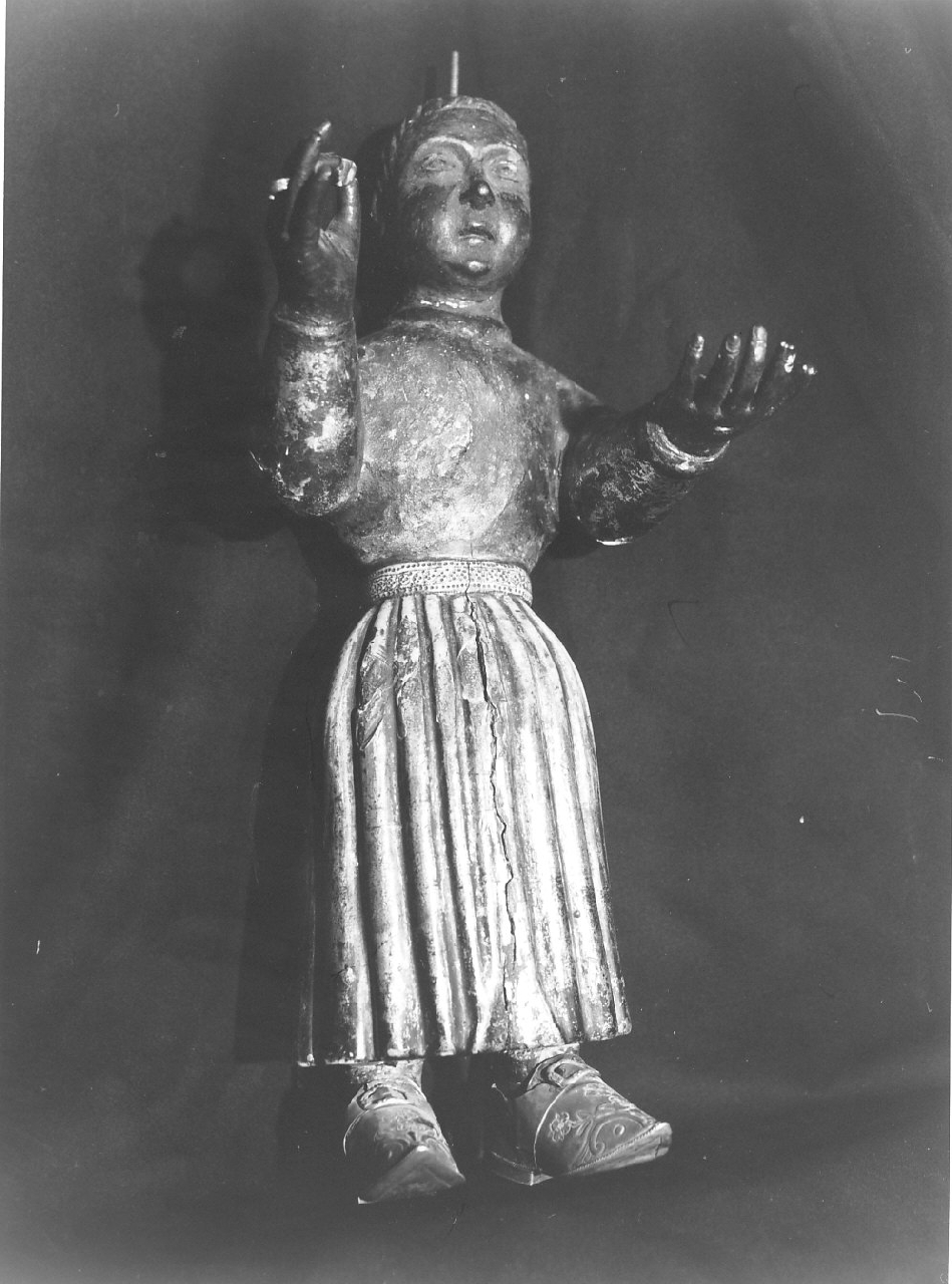 Madonna dei poveri, Madonna con Bambino in trono (statua, opera isolata) - bottega italiana (fine/inizio secc. XII/ XIII)