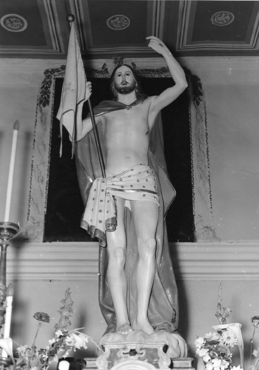 Cristo risorto (statua) - bottega Italia meridionale (sec. XX)
