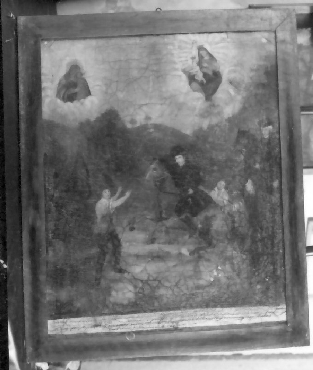 miracolo della Madonna (dipinto) - ambito calabrese (prima metà sec. XIX)