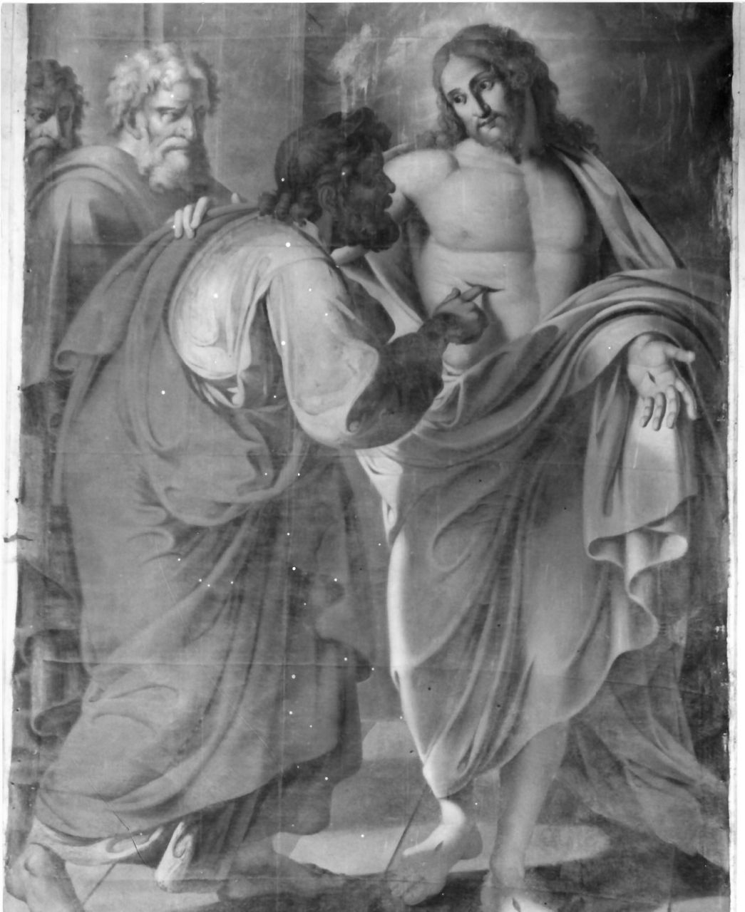 incredulità di San Tommaso (dipinto) di Paparo Emanuele (primo quarto sec. XIX)