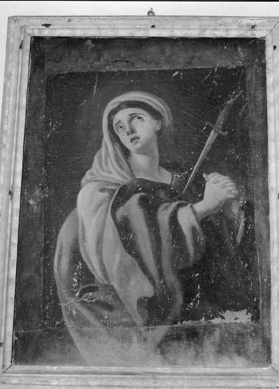 Madonna Addolorata (dipinto, opera isolata) - ambito Italia meridionale (prima metà sec. XVIII)