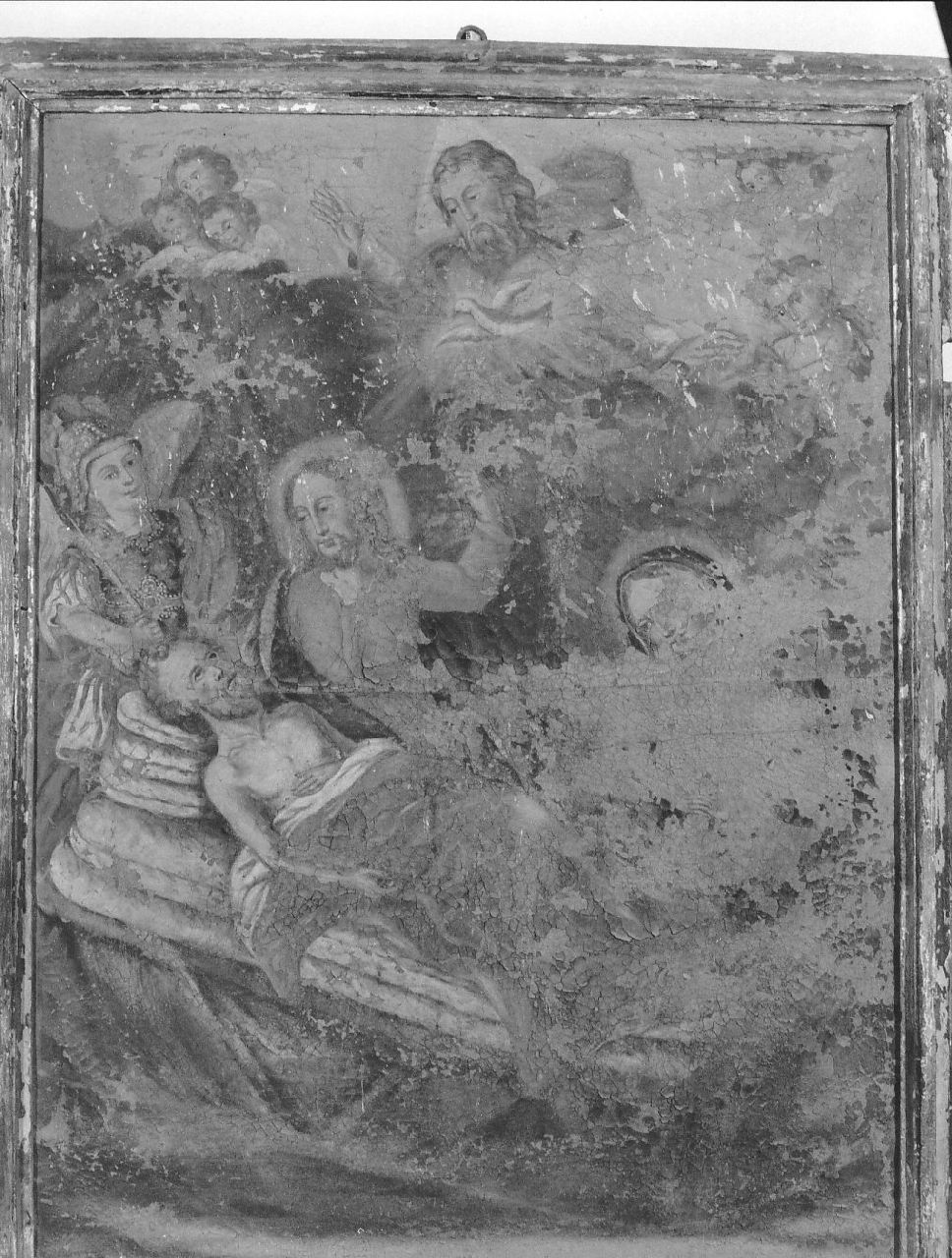 morte di San Giuseppe (dipinto, opera isolata) - ambito Italia meridionale (prima metà sec. XIX)