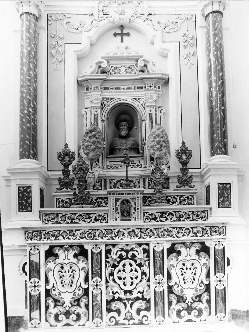 altare, opera isolata - bottega calabrese (sec. XIX)