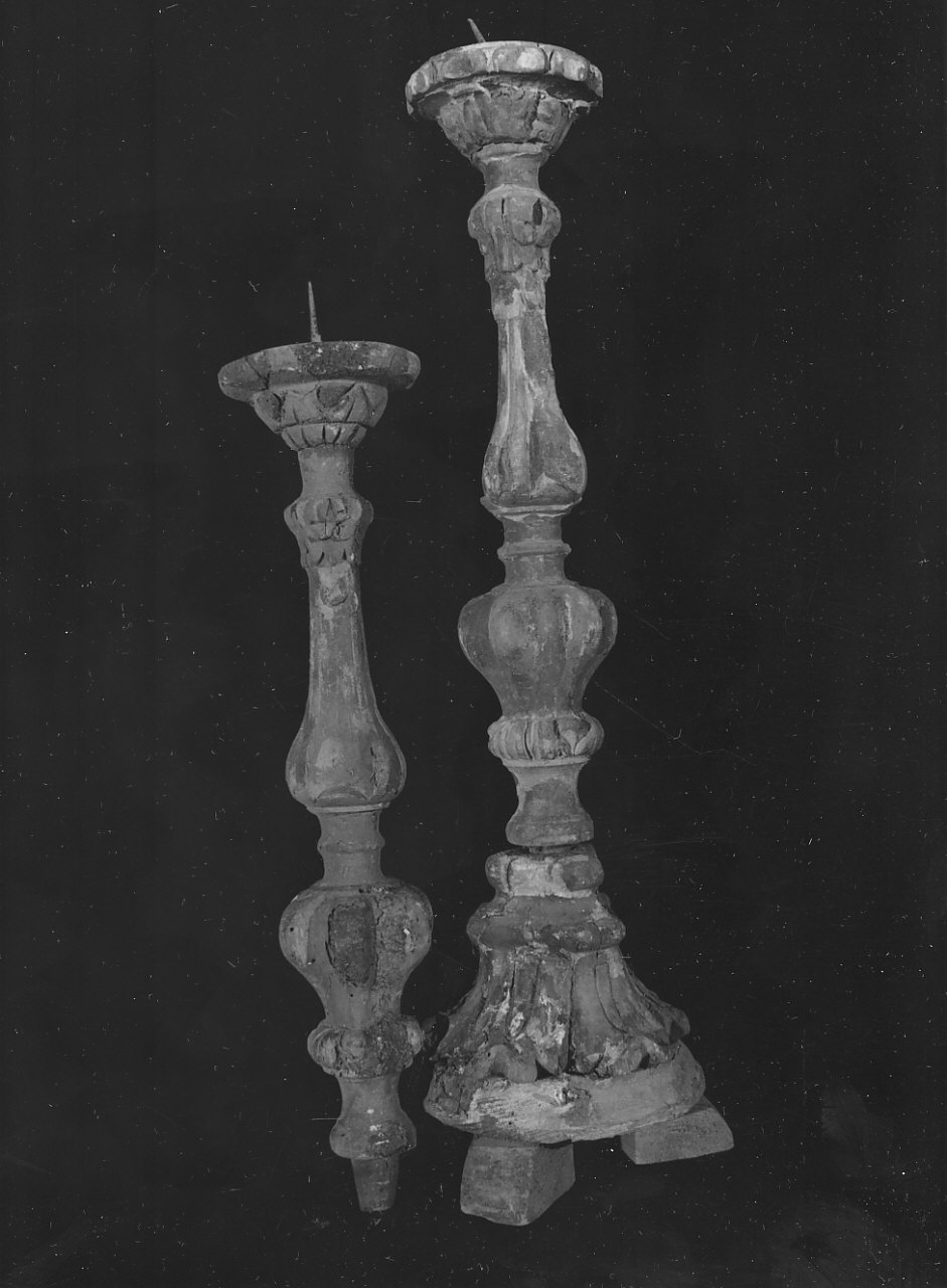 candeliere, serie - bottega Italia meridionale (fine sec. XVIII)