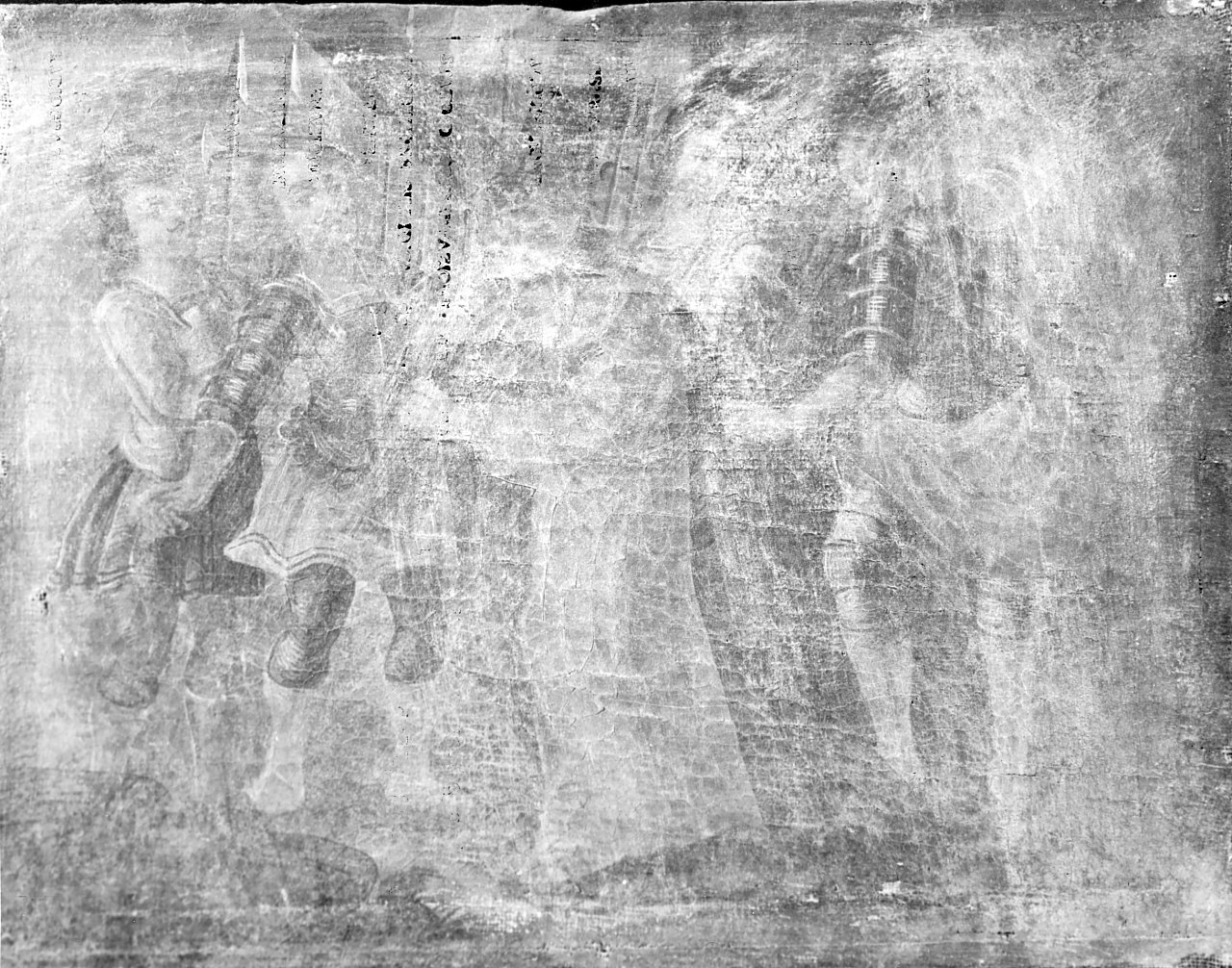 stazione IV: Gesù incontra la Madonna (dipinto, elemento d'insieme) - ambito Italia meridionale (sec. XVIII)