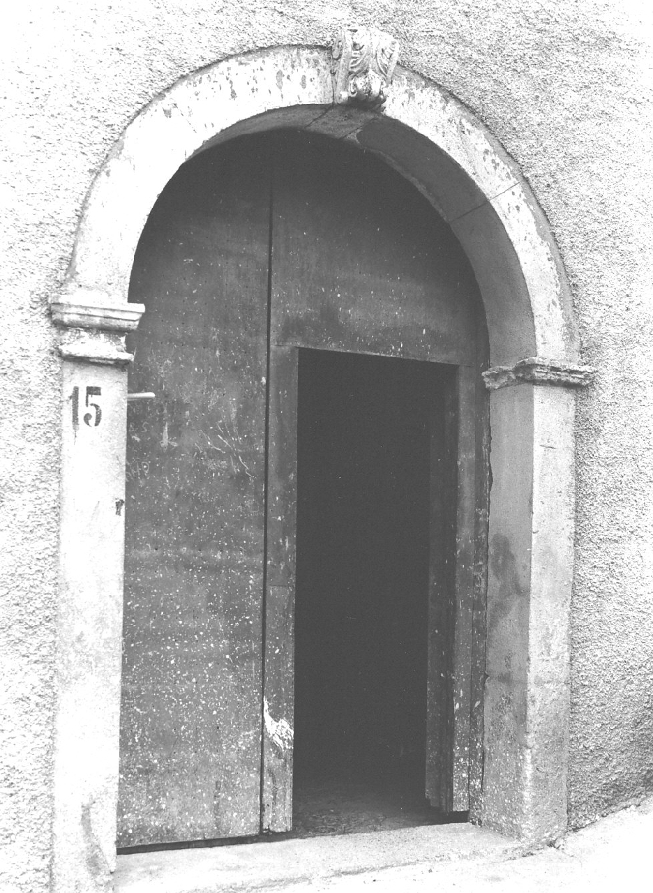 portale, opera isolata - bottega calabrese (fine/inizio secc. XVIII/ XIX)