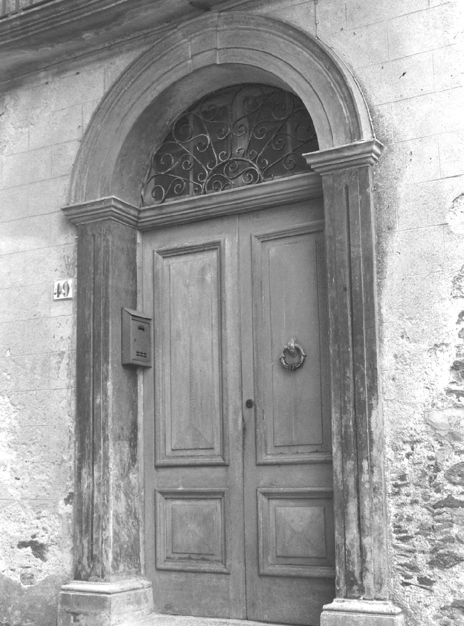 portale, opera isolata - bottega calabrese (fine sec. XIX)