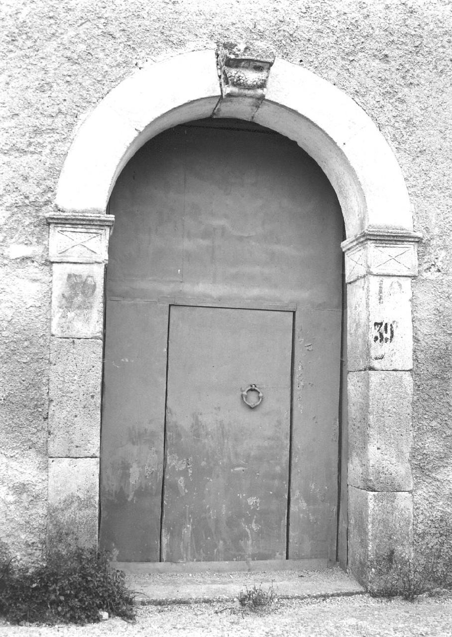 portale, opera isolata - bottega calabrese (fine/inizio secc. XVIII/ XIX)