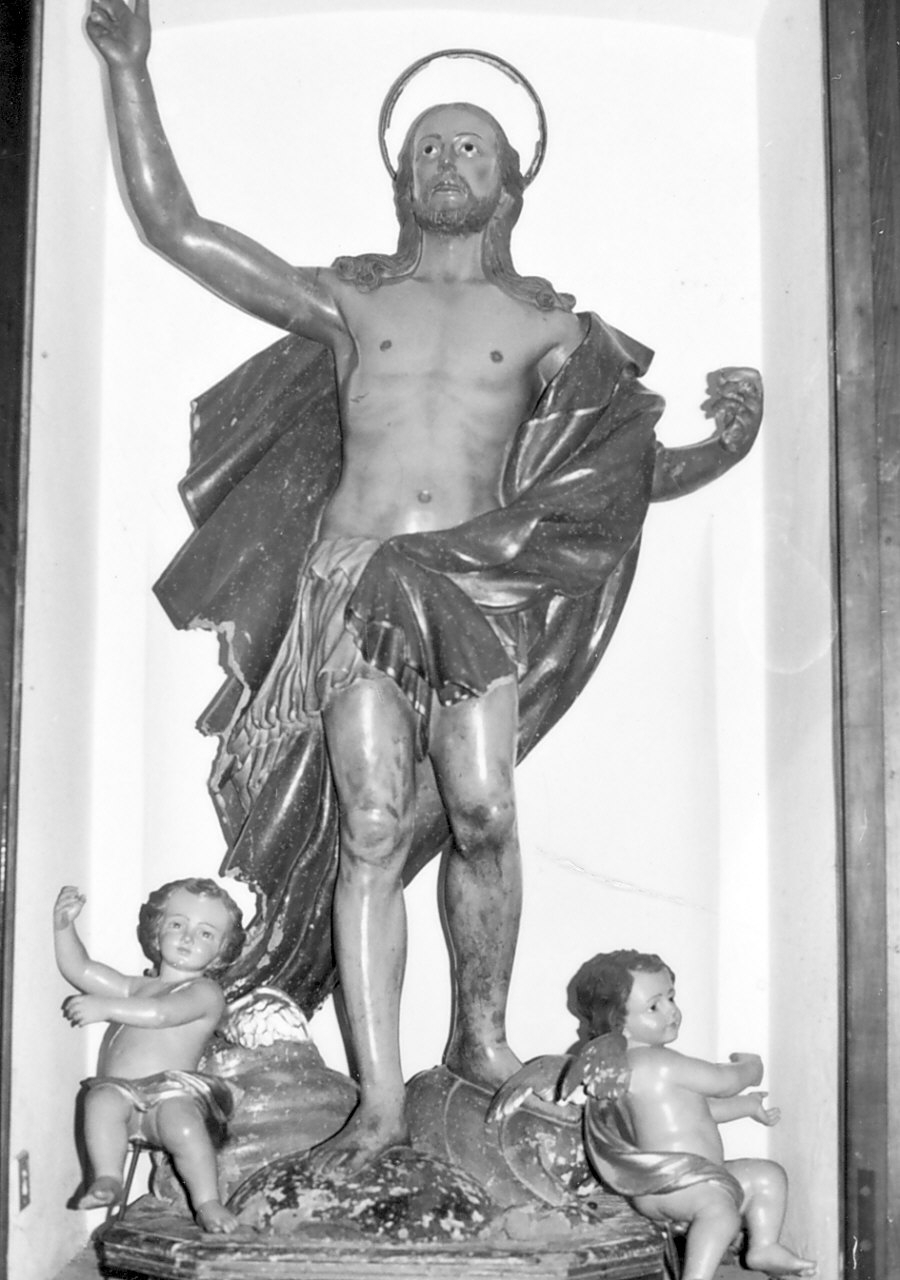 Cristo risorto (statua) - bottega calabrese (sec. XIX)