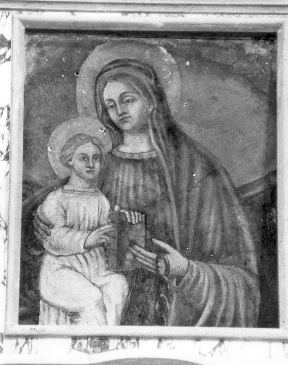 Madonna della Catena (dipinto) - ambito calabrese (sec. XVI)