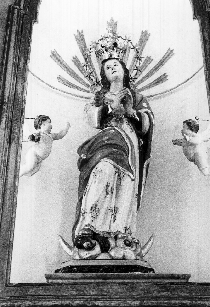Immacolata Concezione (statua, opera isolata) - bottega calabrese (sec. XVIII)