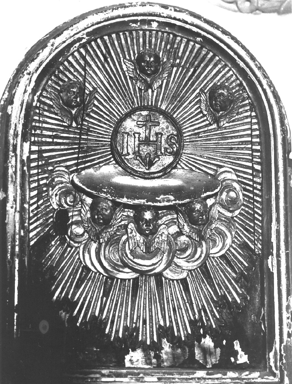 sportello di tabernacolo - bottega calabrese (sec. XIX)