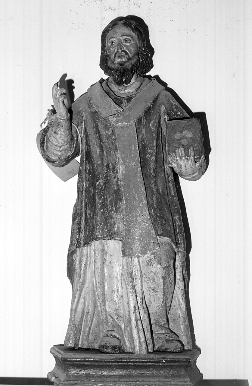 San Nicola di Bari (statua, opera isolata) - bottega calabrese (sec. XVIII)