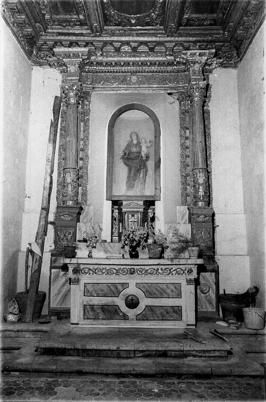 altare, opera isolata - bottega calabrese (seconda metà sec. XVIII)