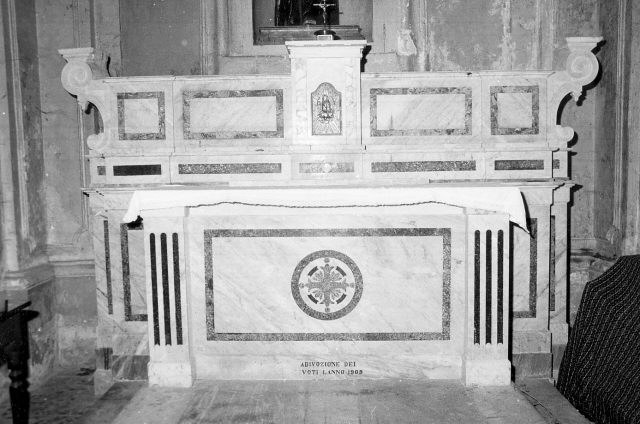 altare, opera isolata - bottega calabrese (sec. XX)